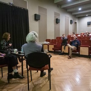 Film talk for "Śląsk" with Viola Stephan, Jana Cisar & Vivien Buchhorn (® Claudia Glatz)